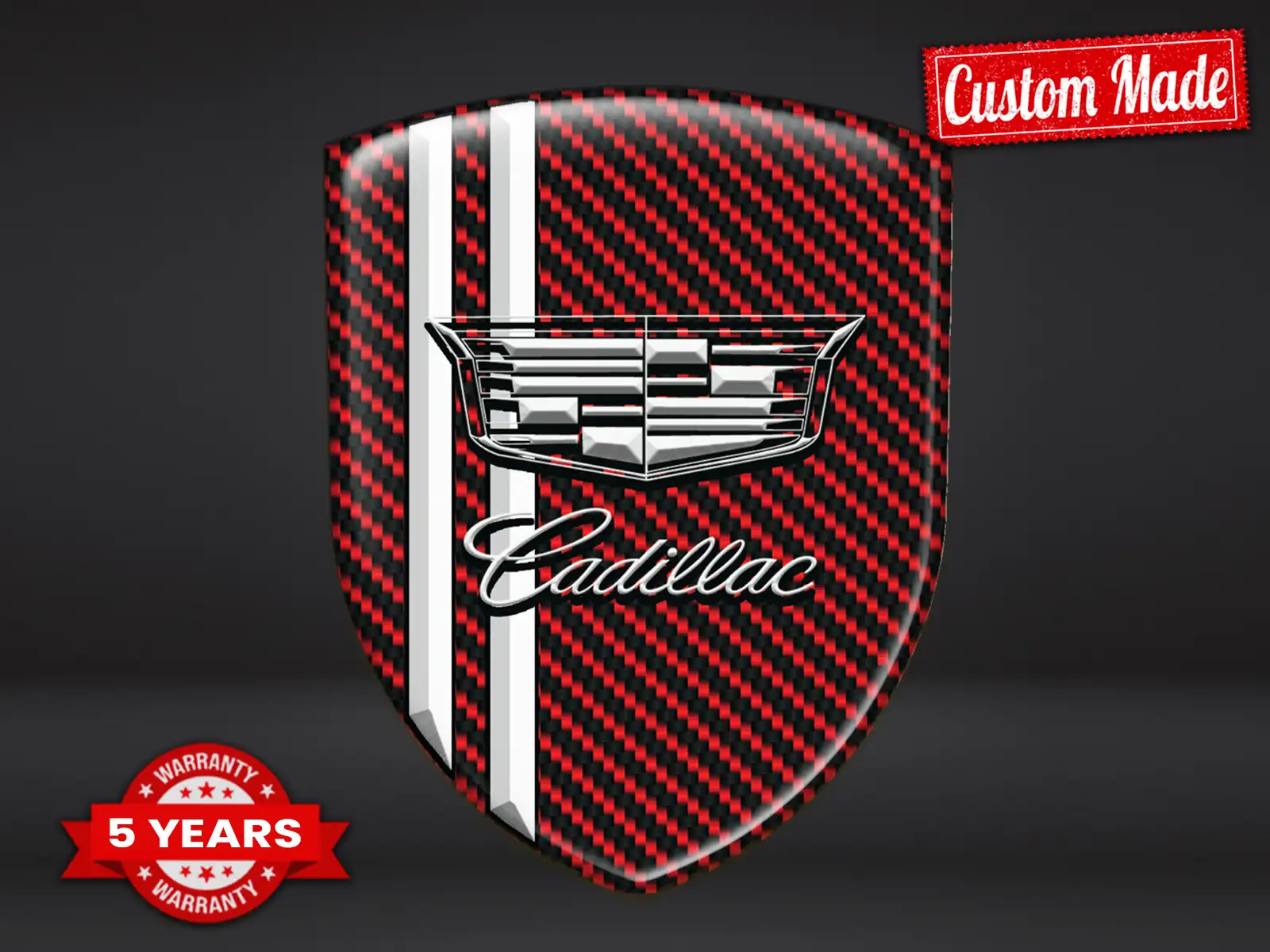 Cadillac Logo Auto Performance Max Stylé Pro Résistant